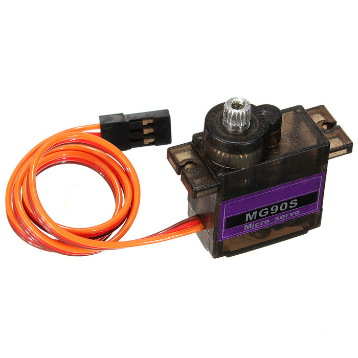 6PCS MG90S RC Micro Servo 13.4G for ZOHD Volantex Airplane RC Helicopter Car Boat Model