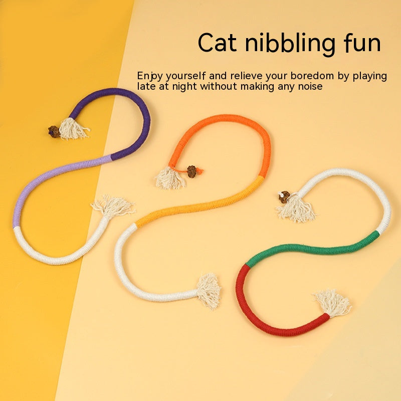 Cat Bite Rope Toy Self-Hi Relieving Stuffy Pet Products