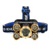 5 Leds Ultra Bright 90° Rotatable LED Headlight Long Shoot Head Lamp for Hunting Fishing Camping Worker
