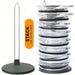 Punch-Free Vertical Storage Rack Cup Lid Storage Rack