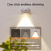 Adjustable Angle Human Sensing Light, Wireless Sunset Light, Indoor Spotlight, Corridor, Living Room Wall Light, Rechargeable and Installed Dry Battery