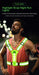 Outdoor Night Run Reflective Vest Riding Warning Light