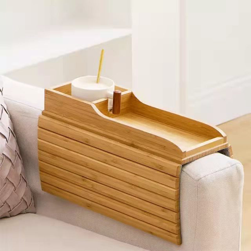 Modern Minimalist Bamboo Sofa Tray