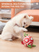 Dog Soccer Balls Toy with Sraps Halloween Christmas Gift for Pets Puppy Birthday Toy Interactive Toys for Tug of War Water Toys