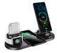 Wireless Charger for Iphone Fast Charger for Phone Fast Charging Pad for Phone Watch 6 in 1 Charging Dock Station